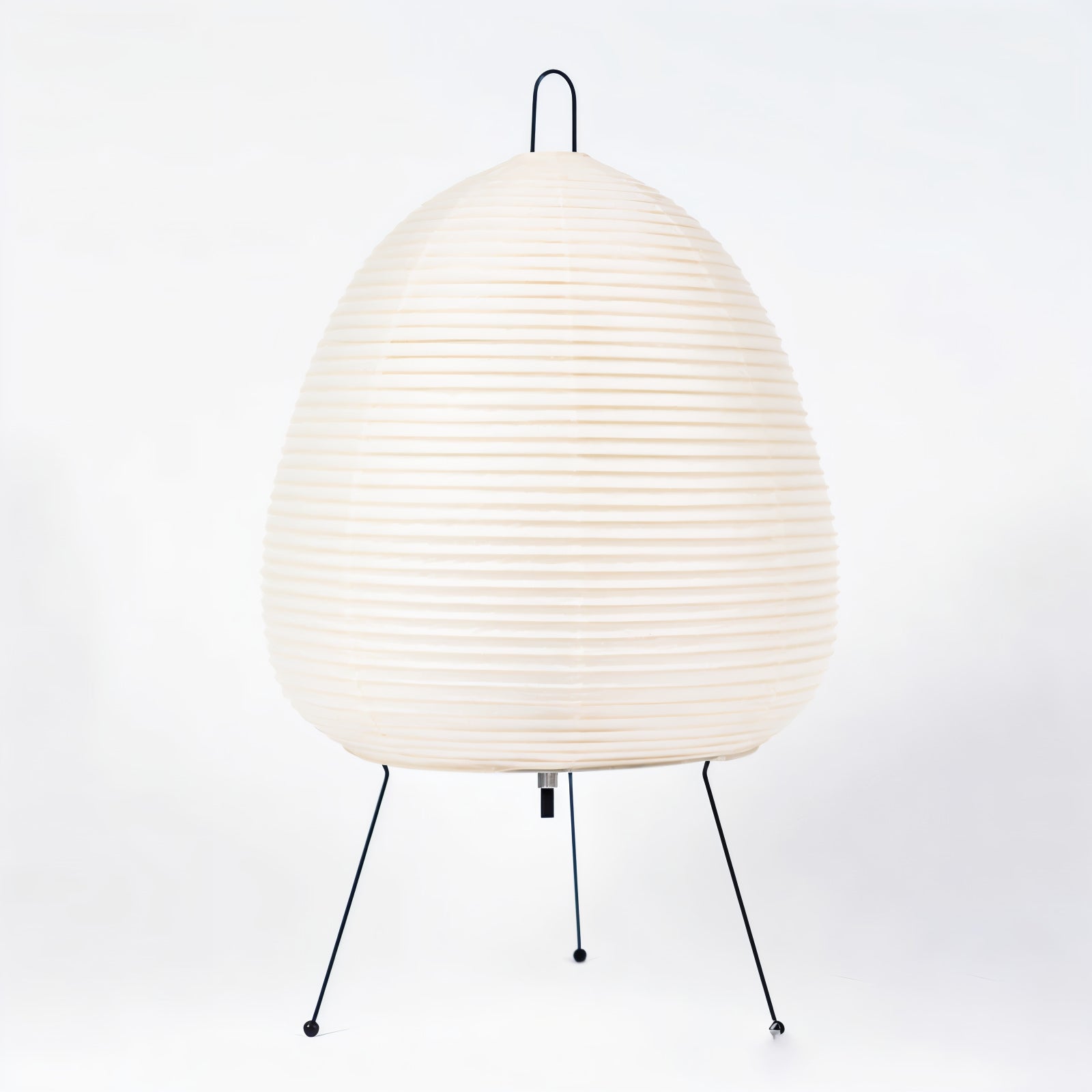 Minimalist LED Paper Lamp – Japanese Table Light