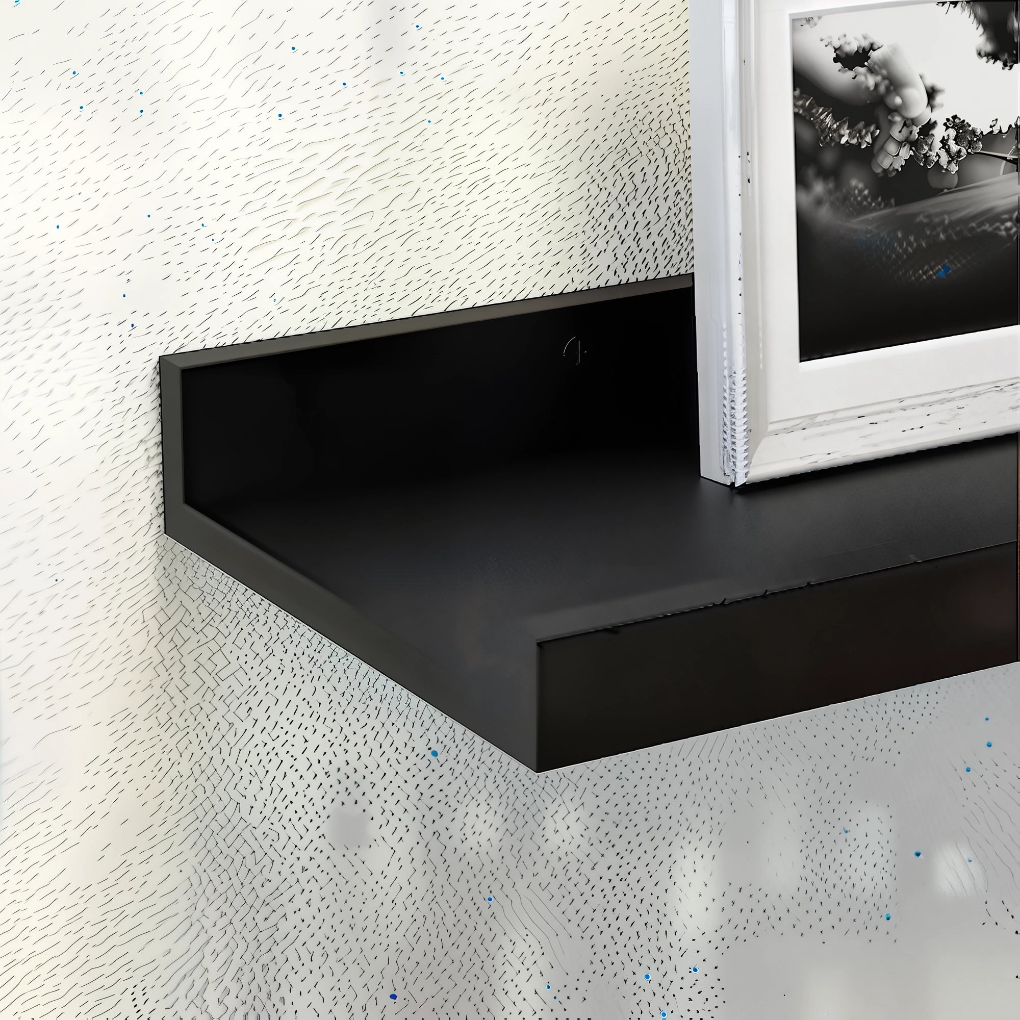 Floating Wall Shelves – Modern Ledge Set for Bedroom