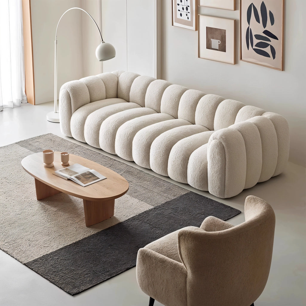 Minimalist Lounge Puff Sofa — Nordic Relaxation Chair