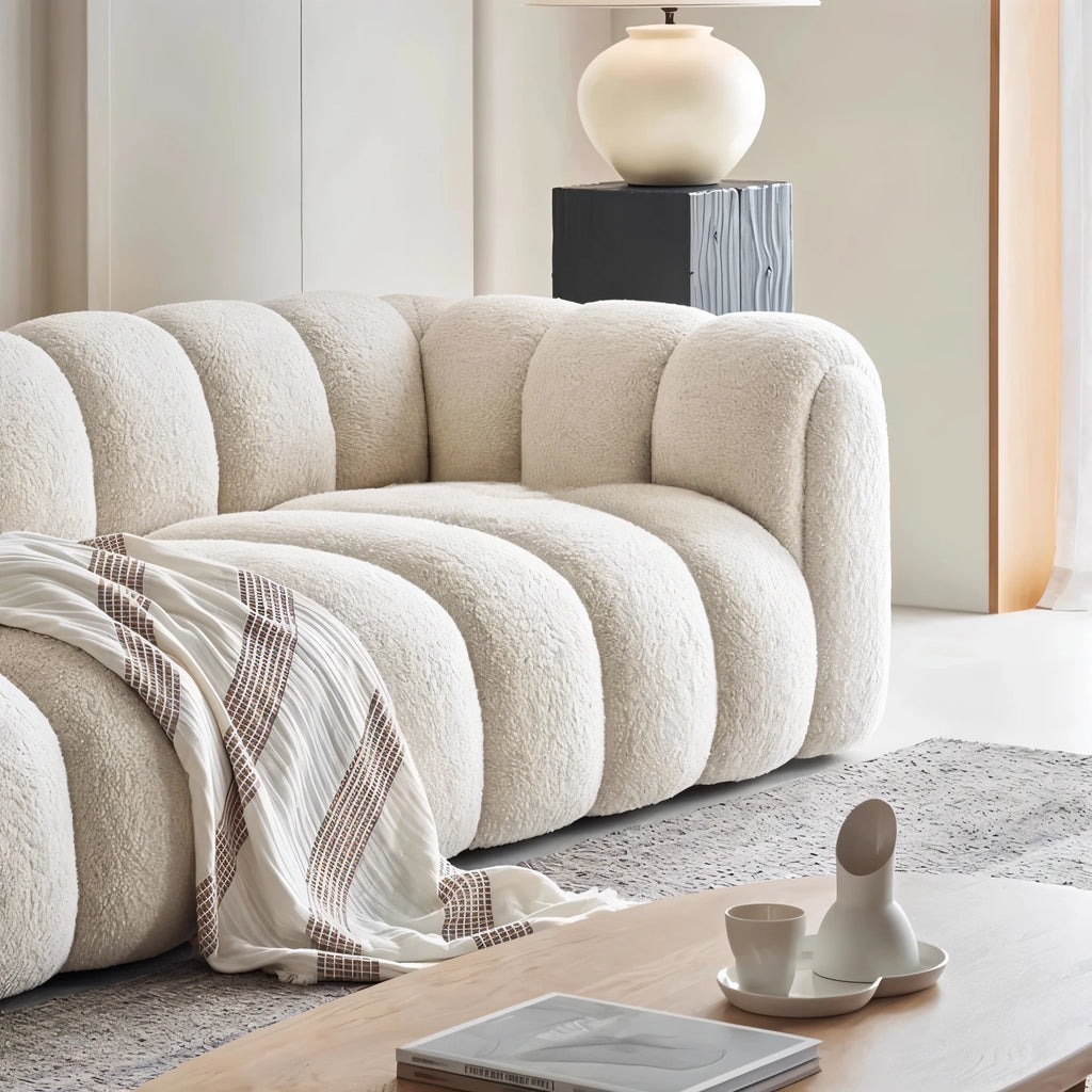Minimalist Lounge Puff Sofa — Nordic Relaxation Chair